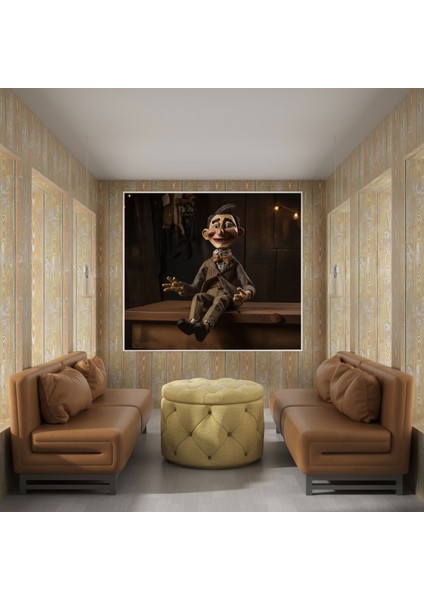 Puppet El Yapımı Kanvas Tablo - Duvar Sanatı fiyatları