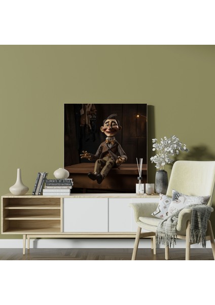 Puppet El Yapımı Kanvas Tablo - Duvar Sanatı modelleri