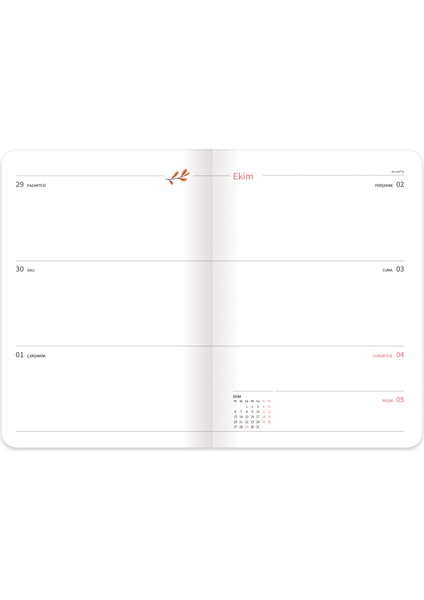 Keskin 17*24 Ciltli Akademik Ajanda - Lunar modelleri