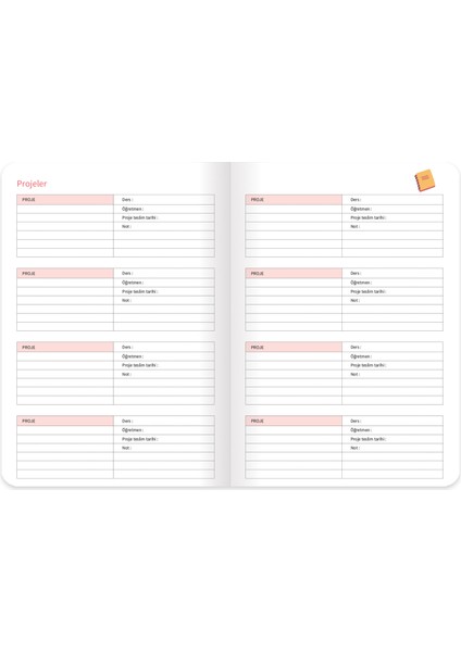 Keskin 17*24 Ciltli Akademik Ajanda - Lunar fırsatları