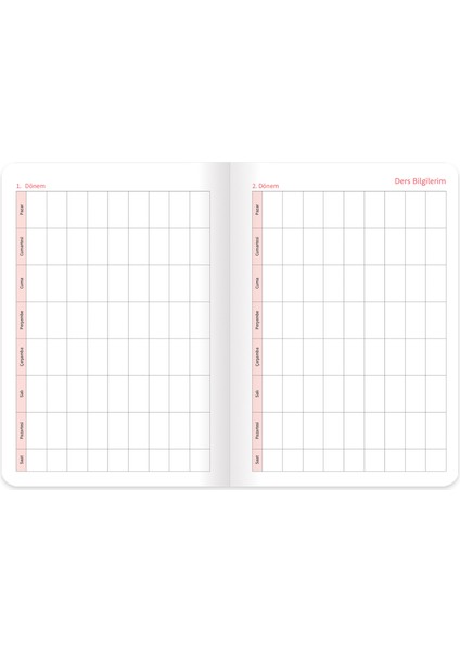 Keskin 17*24 Ciltli Akademik Ajanda - Lunar indirimleri