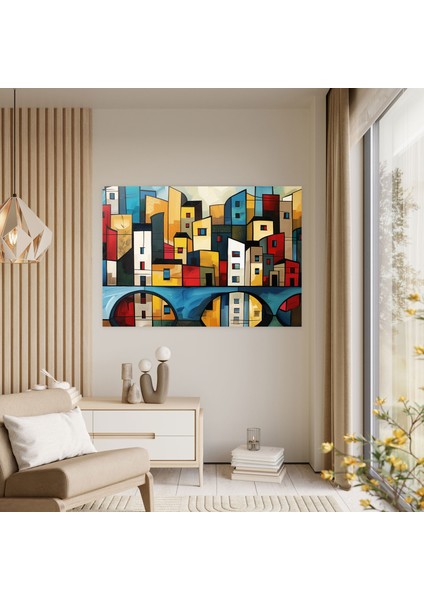 Pablo Picasso Şehir Manzaralı Kanvas Tablo - Ev Dekorasyonu Duvar Sanatı fiyatları