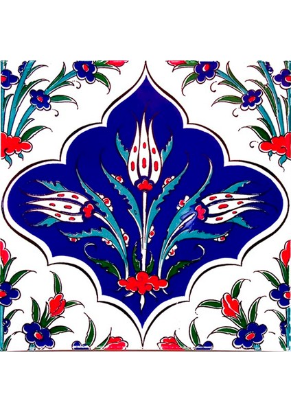 20 x 20 cm Ac 45 Kütahya Çinisi Iznik Desenli Çini Pano fırsatları