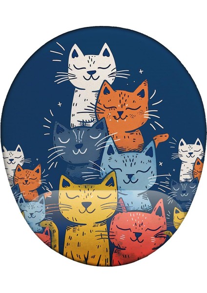 Sevimli Kediler Mouse Pad