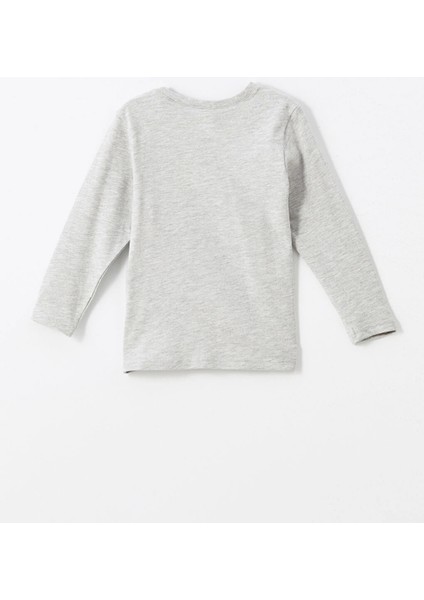 Lcw Kids Gri Bisiklet Yaka Erkek Çocuk Pijama Takımı fırsatları