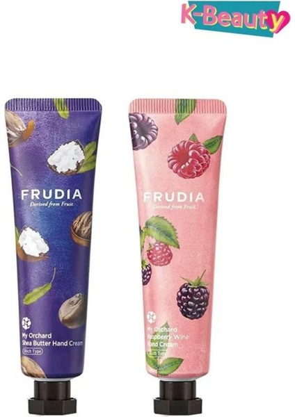 Zengin Nemlendirici El Kremi - Shea Yağı ve Ahududu Şarabı İçerir, 2×30 ml - Doğal Formül, Hızla Emilir fiyatları