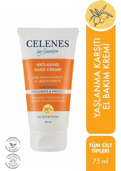 Oblepikha El Kremi 75 ml Kırışıklık Karşıtı Nemlendirici Paraben ve Alkol İçermez modelleri