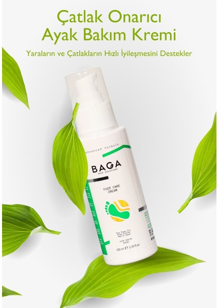 Hızla Emilip Cildinizi Nemlendiren Shea Yağı ve Vitamin E İçeren Onarıcı Ayak Bakım Kremi - 75 ml