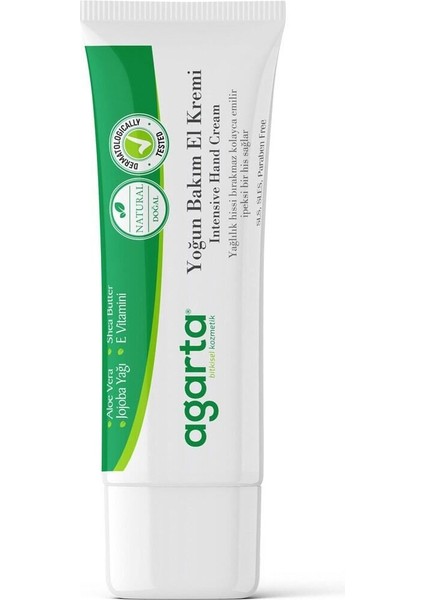 Yoğun Nemlendirici El Kremi - Doğal Bitkisel Formül, Shea Yağı ve E Vitamini ile Zenginleştirilmiştir, 20 ml modelleri