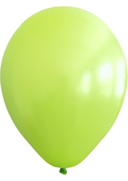 Limon Yeşili- Lime Green Balon Parti Balonu 12 Inc 10'lu