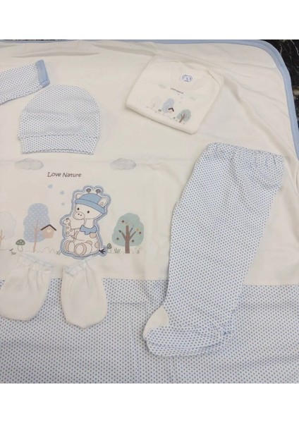 Aysbebe Zürafalı Erkek Bebek Hastane Çıkışı 10’lu Set fiyatları