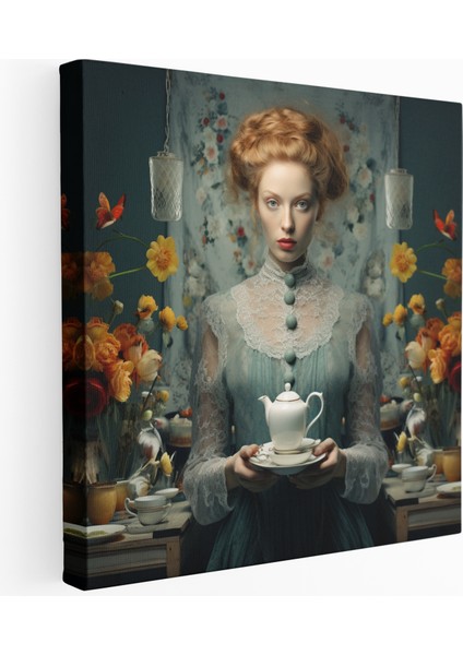 Zarif Buz Pateni Performansı Duvar Dekoru - Kanvas Tablo