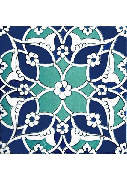 20x20 Cm Ac 80 Selçuklu İznik Desen Kütahya Çini Pano fiyatları