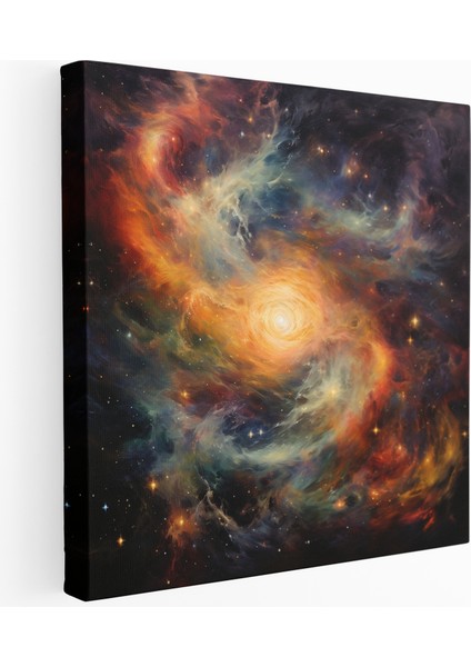 Mavi Orman Manzaralı Kanvas Tablo - Modern Tasarım