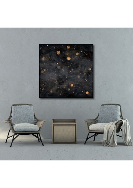 Stardust Yıldız Haritası Duvar Sanatı - Yıldız Haritası Duvar Sanatı Ev Dekorasyonu Göksel Harita modelleri