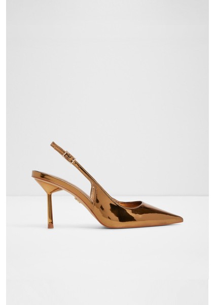 Seralina Ayakkabı Yüksek Topuklu - Kahverengi