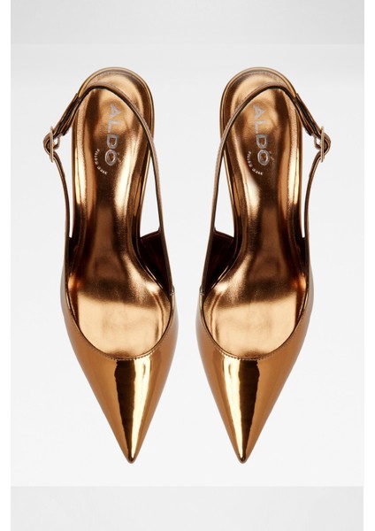 Seralina Ayakkabı Yüksek Topuklu - Kahverengi