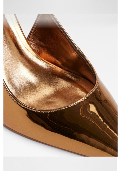 Seralina Ayakkabı Yüksek Topuklu - Kahverengi