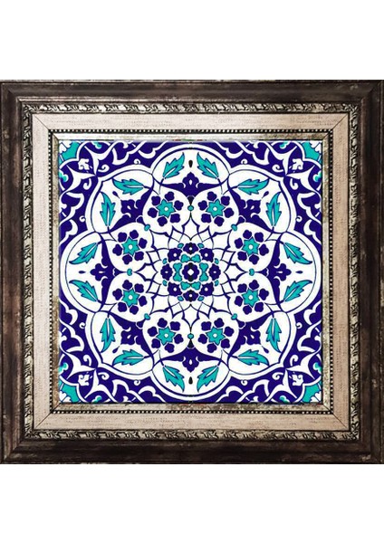 20x20 Cm Ac 92 Osmanlı Mavi Beyaz Kütahya Çini Pano indirimleri