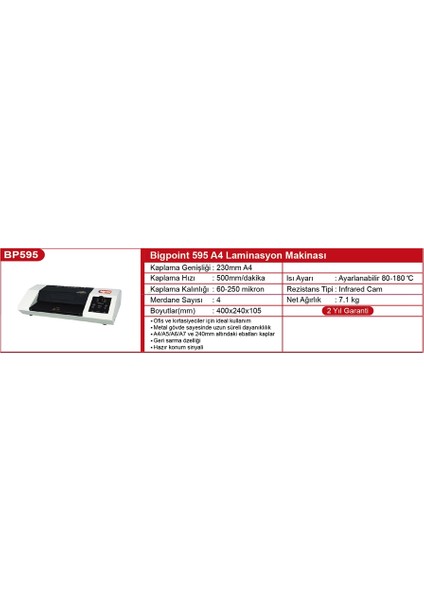 A4 Laminasyon Makinesi fiyatları