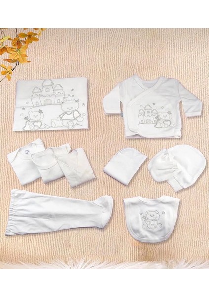 Aysbebe Sevimli Şato Kız/erkek Bebek Hastane Çıkışı 10'lu Set fiyatları