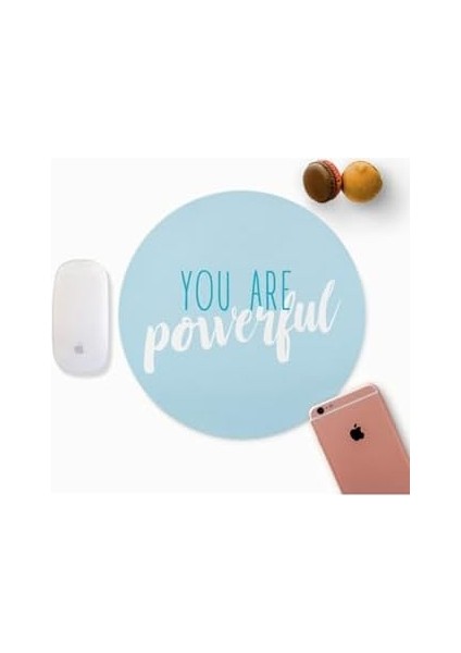 Arkadaşa Hediye Motto Tasarımlı Yuvarlak Mouse Pad - Mousepad - Mouse Pad - Fare Altlığı fiyatları