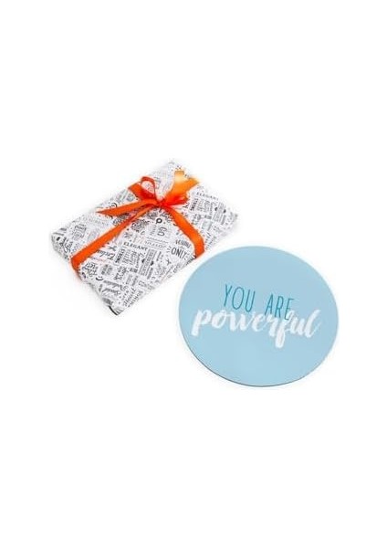 Arkadaşa Hediye Motto Tasarımlı Yuvarlak Mouse Pad - Mousepad - Mouse Pad - Fare Altlığı modelleri