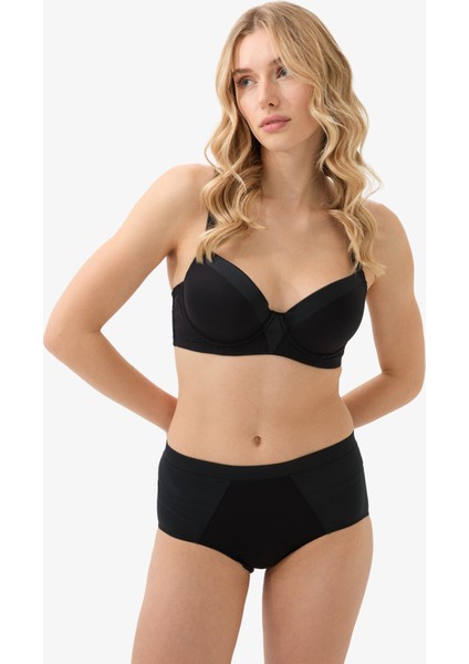 Kadın Push-Up Sütyen 51906 - Siyah