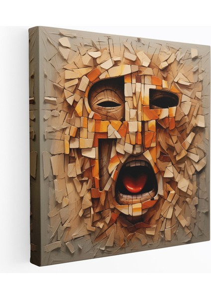 Reddedilme Temalı Duvar Sanatı - Reddedilme Duvar Sanatı Duvar Dekorasyonu Karışık Medya