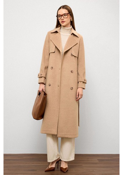 Pelerin Detaylı Kruvaze Kaban A.kamel 3091 fiyatları