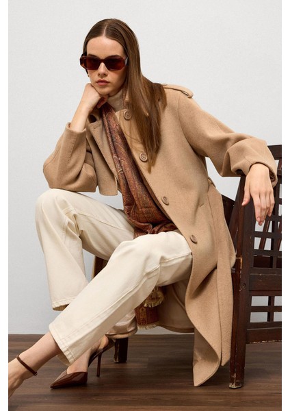 Gömlek Yaka Punto Dikiş Detaylı Premium Kaban A.kamel 3125 fiyatları