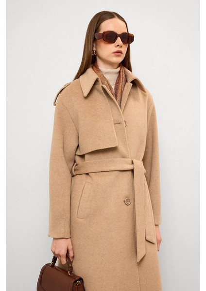 Gömlek Yaka Punto Dikiş Detaylı Premium Kaban A.kamel 3125 indirimleri