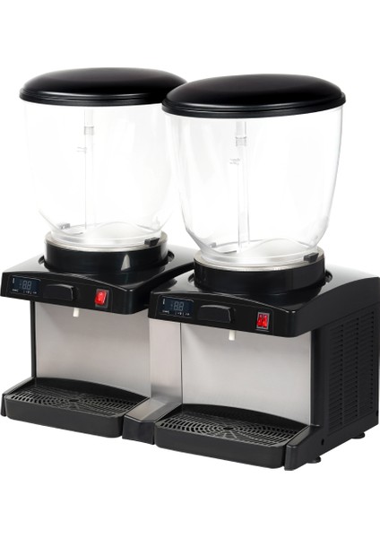 Fıskiyeli Dijital Ikili Soğuk Içecek Dispenseri, 2X22 L