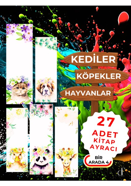 27'li Kitap Ayracı Seti - Bir Arada4