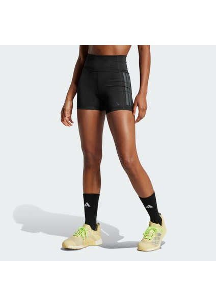 Performance JG6144 Optimé 3-Stripes 1/4 Short Leggings