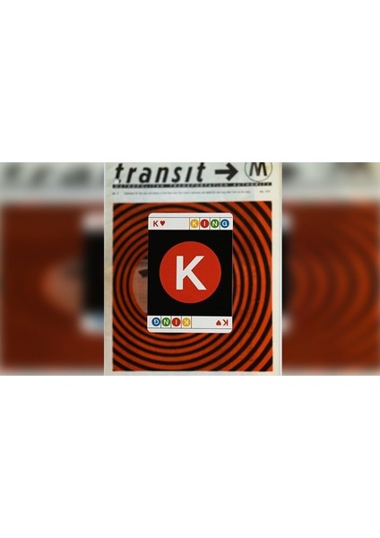 Fulton Street Mta Black Edition Premium Oyun Kağıdı Iskambil Kartları destesi indirimleri