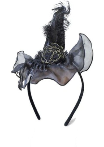 Şapkalı Tüylü Taç Haloween Cadılar Bayramı Tacı fiyatları