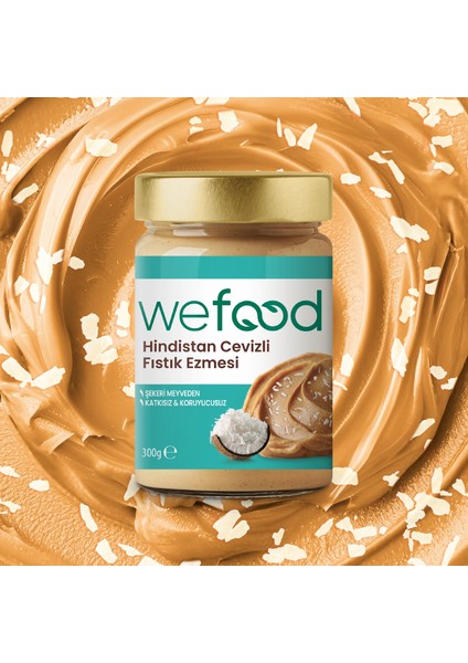 Hindistan Cevizli Fıstık Ezmesi 300 gr fiyatları