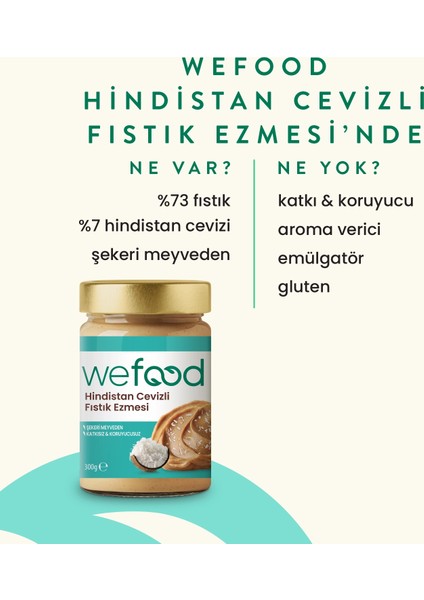 Hindistan Cevizli Fıstık Ezmesi 300 gr modelleri