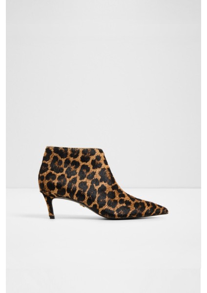 Keralin Bot Yüksek Topuklu Botlar Şık Bot - Kahverengi