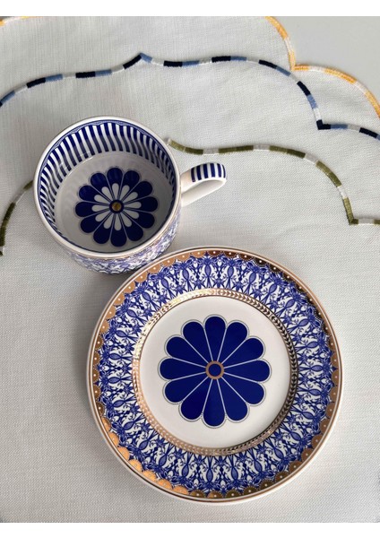 Çay Fincanı Papatya 6 Kişilik 12 Parça indirimleri