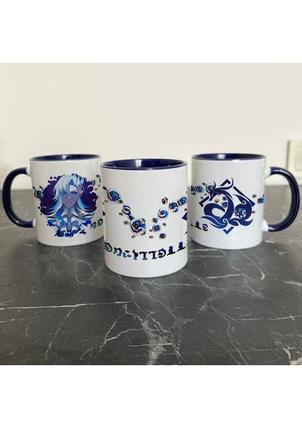 Genshin Impact Neuvillette Kupa Bardak - Önsezi Serisi