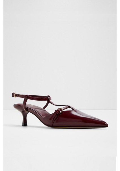 Galatrix Ayakkabı Orta Boy Topuklu - Kırmızı fırsatları