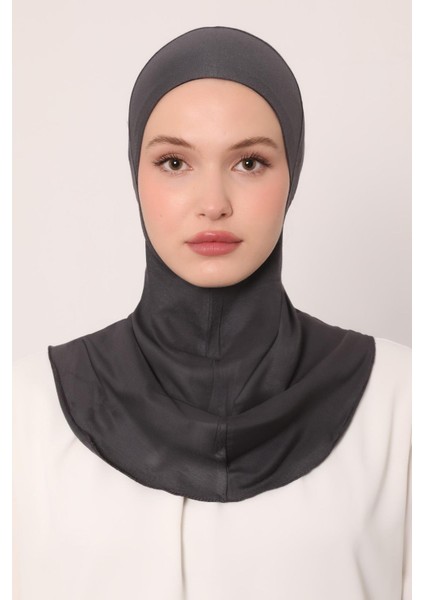 Antrasit Hijabchi Boyunluklu Bone modelleri