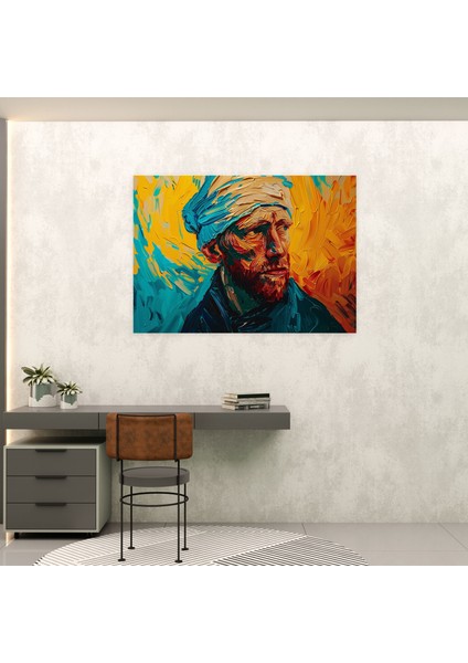 Bandajlı Kulaklı Kendi Portresi Duvar Sanatı - Vincent Van Gogh Kanvas Tablo Ev Dekorasyonu Duvar Sanatı fiyatları