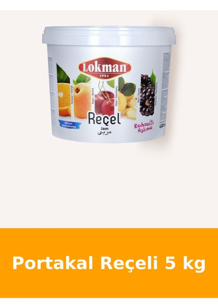 Portakal Reçeli Kova 5 kg