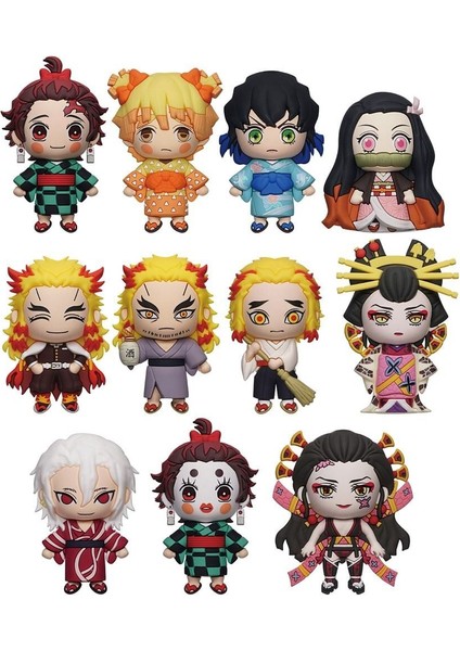 Mono 74570 Monogram Demon Slayer Klipsli Sürpriz Figür Seri 5 modelleri