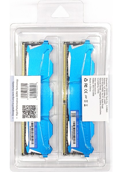 Blue Armor T200 32GB (2X16) 3200MHZ CL22 Ddr4 1.2V Ram