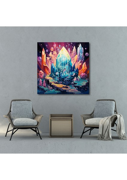 Şifalı Taşlar Duvar Sanatı - Ruhani Ruhbilim Geometrik Desenler Ev Dekorasyonu fiyatları