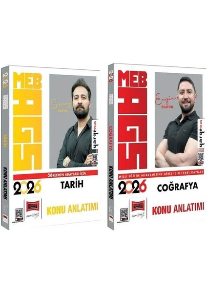 Yargı 2026 Meb-Ags Tarih + Türkiye Coğrafyası Konu 2 Li Set